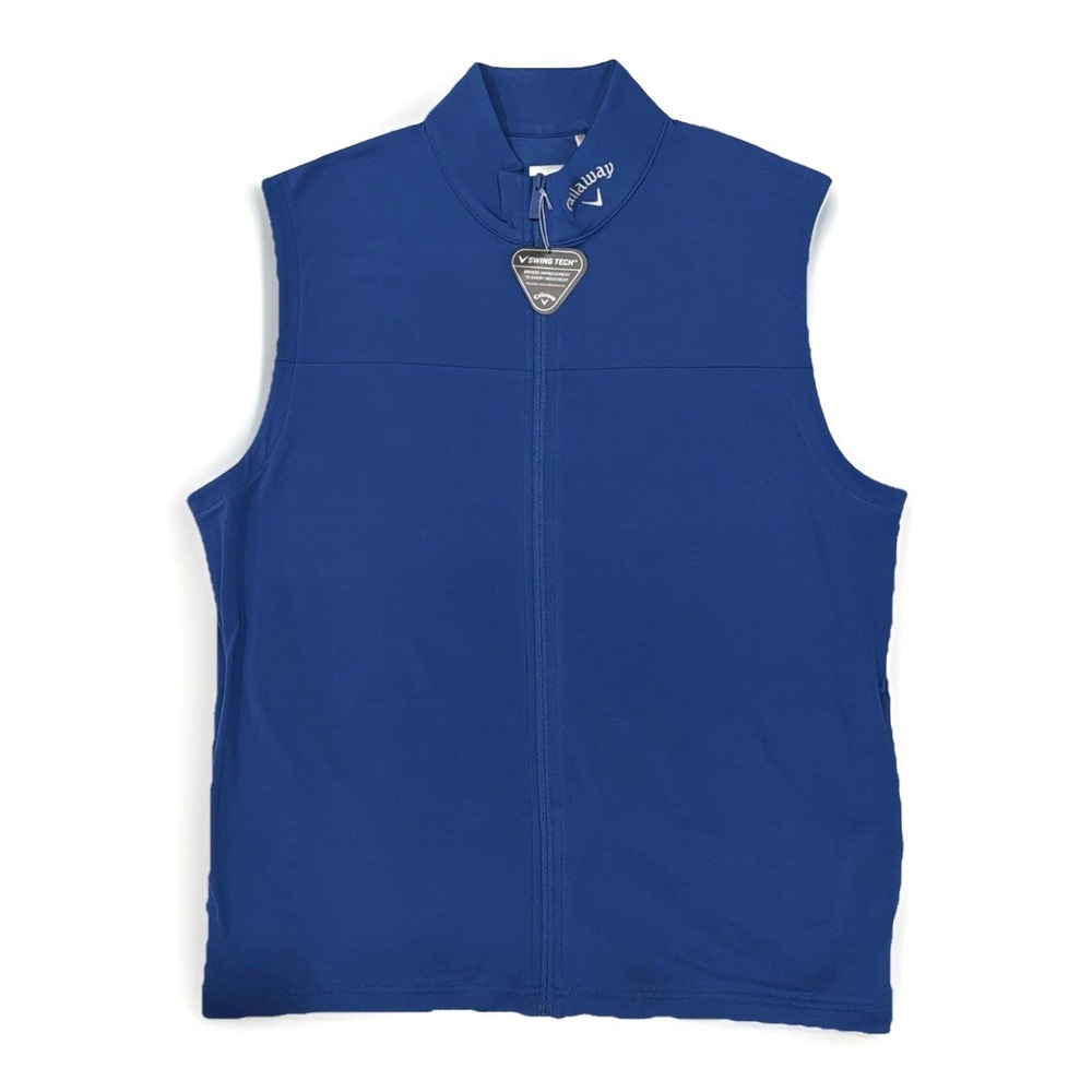 Callaway Pro Spin Golf Vest - Galaxy Blue - Opti-Dry - Men's Large **NEW**
